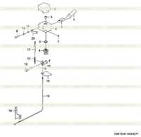 Переключатель скоростей D0610-4110003277 Переключатель скоростей D0610-4110003277