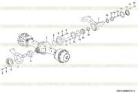 Задний мост в сборе E0910-2909001331.S Задний мост в сборе E0910-2909001331.S