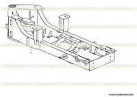 Задняя рама K2600-2926003943.S8H Задняя рама K2600-2926003943.S8H
