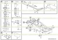 Система задней рамы K2700-2927002014.S1B Система задней рамы K2700-2927002014.S1B