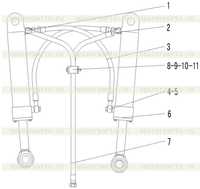 Цилиндр рулевого управления в сборе Цилиндр рулевого управления в сборе
