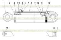 Цилиндр рулевого управления Цилиндр рулевого управления