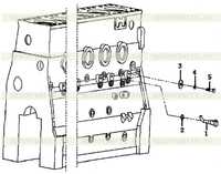 Крепление картера двигателя Крепление картера двигателя