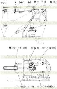 Блок цилиндра в сборе 1 Блок цилиндра в сборе 1
