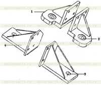 Крепления двигателя b7641-1001000-02 Крепления двигателя b7641-1001000-02