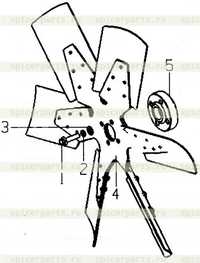 Вентилятор в сборе bb0a3-1308000-02 Вентилятор в сборе bb0a3-1308000-02