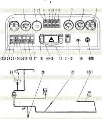 ПРИБОРНАЯ ПАНЕЛЬ ZL2-203J9 ПРИБОРНАЯ ПАНЕЛЬ ZL2-203J9