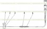 Трос глушилки двигателя Трос глушилки двигателя