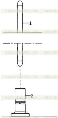 Штанга толкатель клапана газораспределительной системы двигателя Штанга толкатель клапана газораспределительной системы двигателя