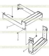 Лестница вниз в сборе Лестница вниз в сборе