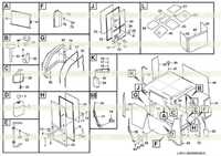 Система кабины L2911-2929005058.S Система кабины L2911-2929005058.S