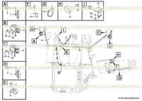 Электрическая система-передняя рама P4100-2941000090.S1B Электрическая система-передняя рама P4100-2941000090.S1B