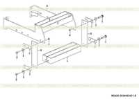 Ступенька в сборе M3420-2934003431.S Ступенька в сборе M3420-2934003431.S