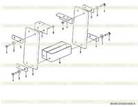 Ступенька в сборе M3480-2934003066.S Ступенька в сборе M3480-2934003066.S