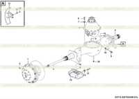 Передний мост E0710-2907002498.S1A Передний мост E0710-2907002498.S1A