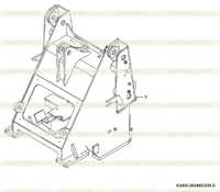 Передняя рама K2400-2924003259.S Передняя рама K2400-2924003259.S