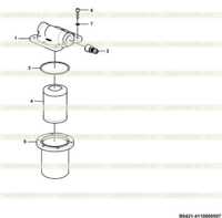 Масляный фильтр B0421-4110000507 Масляный фильтр B0421-4110000507