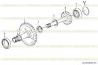 Первичный и вторичный вал C0510-2030900027.B1b Первичный и вторичный вал C0510-2030900027.B1b
