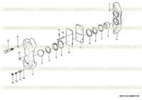 Суппорт тормозной E0713-4120001739 (371104) Суппорт тормозной E0713-4120001739 (371104)