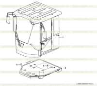 Кабина в сборе L2900-2929001163.A Кабина в сборе L2900-2929001163.A