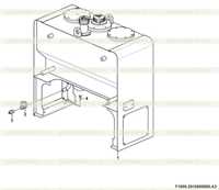 Гидравлический бак в сборе F1000-2910000950.A3