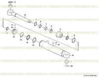 Ремкомплект гидроцилиндр поворота I2130-4120001004 (371401) Ремкомплект гидроцилиндр поворота I2130-4120001004 (371401)
