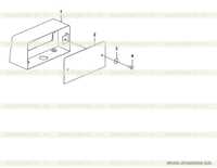 Защита задних фонарей M3450-2934000206.B2B Защита задних фонарей M3450-2934000206.B2B