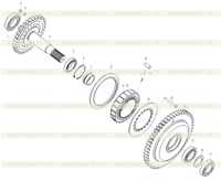 Вал обгонной муфты C5-2905001947 Вал обгонной муфты C5-2905001947