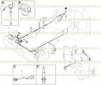 Электрооборудование в сборе - задняя рама O3-2937002578 Электрооборудование в сборе - задняя рама O3-2937002578