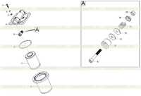 Масляный фильтр B7-4110000507 QF60M33G-1 (410710) Масляный фильтр B7-4110000507 QF60M33G-1 (410710)