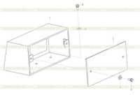 Кожух заднего рулевого фонаря M8-2934000206 Кожух заднего рулевого фонаря M8-2934000206