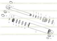 Рулевой гидроцилиндр I6-4120001004 (3713CH) Рулевой гидроцилиндр I6-4120001004 (3713CH)