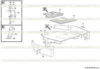 Крепление кабины L3100-2931001623.A1a Крепление кабины L3100-2931001623.A1a