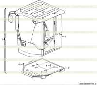 Кабина в сборе L2900-2929001169.A Кабина в сборе L2900-2929001169.A
