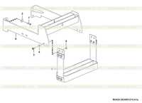 Ступенька в сборе M3420-2934001219.A1A Ступенька в сборе M3420-2934001219.A1A