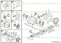 Передний редуктор моста в сборе E0711-2907000106.A1g Передний редуктор моста в сборе E0711-2907000106.A1g