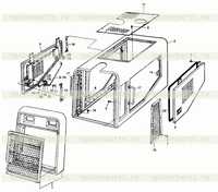Капот дизельного двигателя в сборе Капот дизельного двигателя в сборе