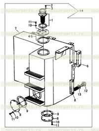 Топливный бак в сборе Топливный бак в сборе