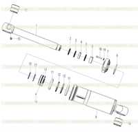 Dump cylinder (371368) F7-4120001744 Dump cylinder (371368) F7-4120001744