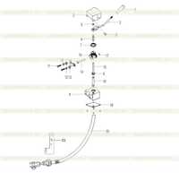 LG953 transmission control shaft D4-4110000172 LG953 transmission control shaft D4-4110000172