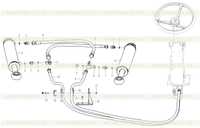 Steering cylinder assembly I3-2921000880 Steering cylinder assembly I3-2921000880