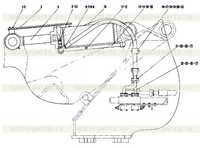 Цилиндр наклона в сборе Цилиндр наклона в сборе