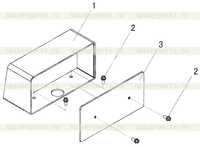 Кожух задней рулевой фары Кожух задней рулевой фары