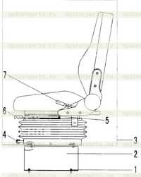 Сиденье в сборе (331002) Сиденье в сборе (331002)