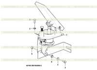 Accelerator pedal assembly A0190-2901002606.S