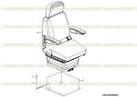 Кресло оператора в сборе L3000-2930000800.S Кресло оператора в сборе L3000-2930000800.S