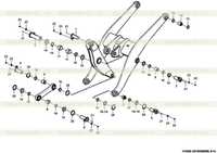 Lifting frame work parts H1600-2916000806.A1h Lifting frame work parts H1600-2916000806.A1h