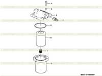Oil filter (320320) B0431-4110000507 Oil filter (320320) B0431-4110000507