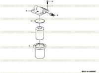 Oil filter (410708) B0421-4110000507 Oil filter (410708) B0421-4110000507