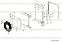 Radiator assembly (370725) A0395-4110002233 Radiator assembly (370725) A0395-4110002233